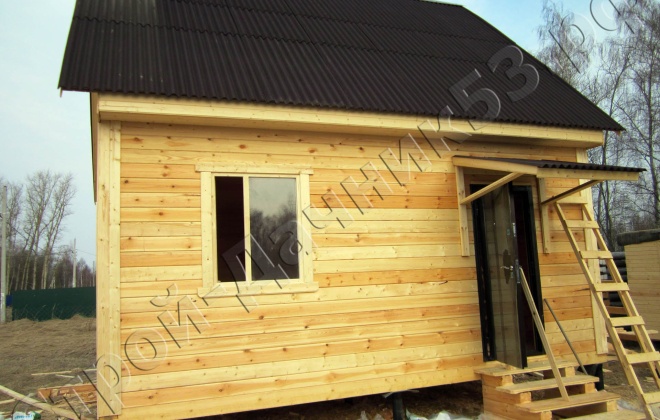 3 брусовой дом  к-7, 6×6, 63 м², московская область,  раменский район, с.п (1)